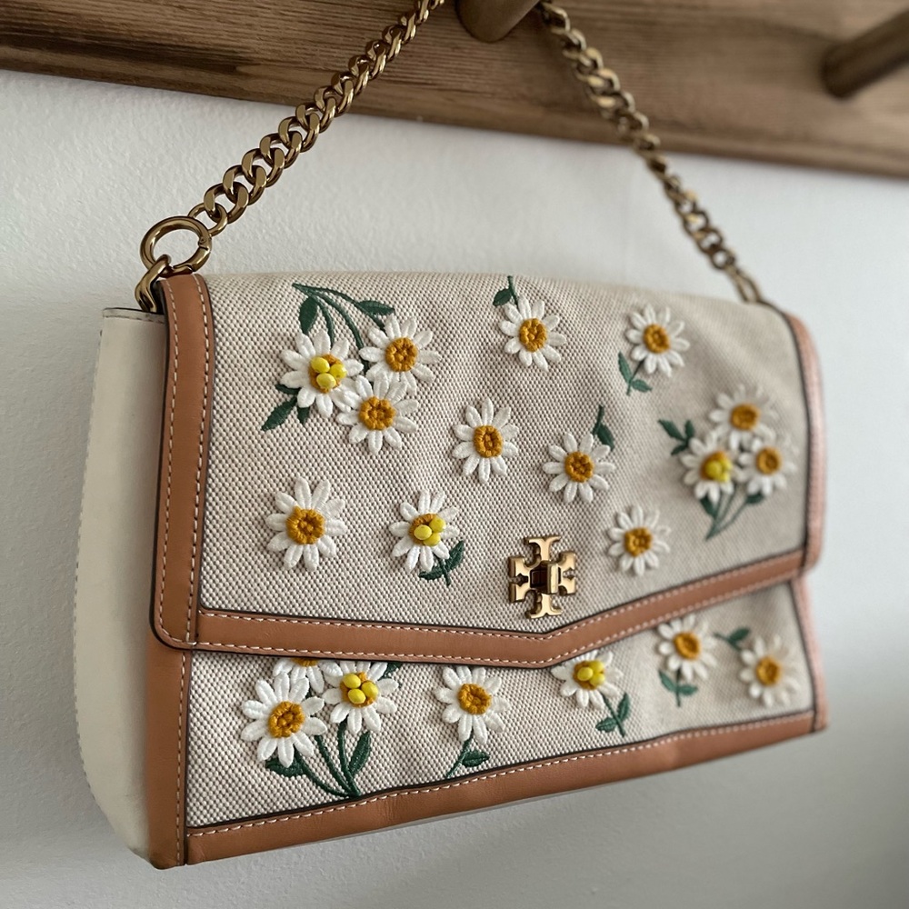 Kira Canvas Appliqué Bag | Tory Burch - Picture 3 of 16